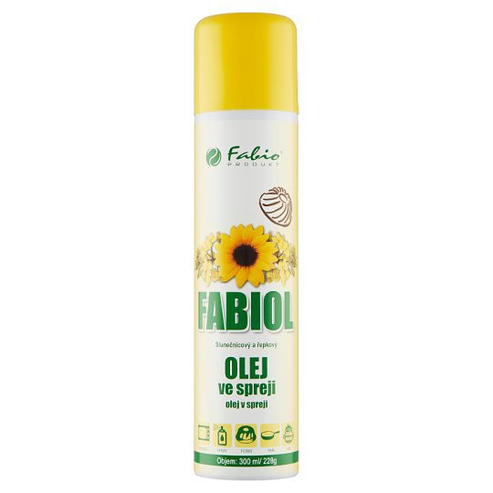 Olej ve spreji Fabiol300ml sluneč.+řepka | Cukrovinky Olej ve spreji Fabiol300ml sluneč.+řepka | Cukrovinky